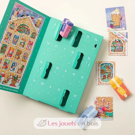Adventskalender Weihnachtsmanns Werkstatt PP-12411 Professor Puzzle 3