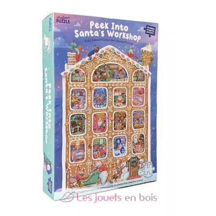 Adventskalender Weihnachtsmanns Werkstatt PP-12411 Professor Puzzle 1