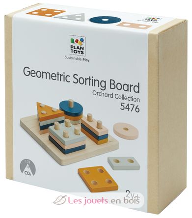 Sortierbrett Geometrische Formen PT5476 Plan Toys 4