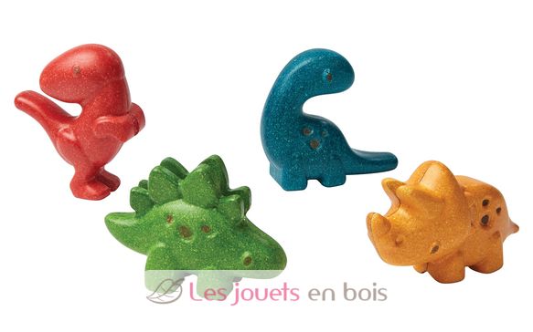 Figuren - 4 Dinosaurier PT6126 Plan Toys 1