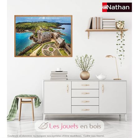 Puzzle Fort La Latte entdecken 1000 Teile NA12001877 Nathan 4