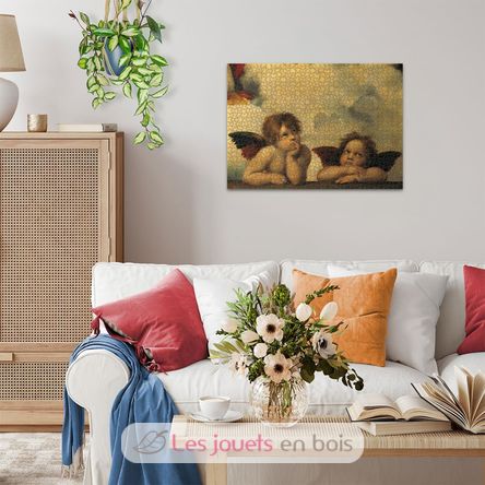 Puzzle Putten Die Sixtinische Madonna von Raffael 1000 Teile RAV12000062 Ravensburger 5