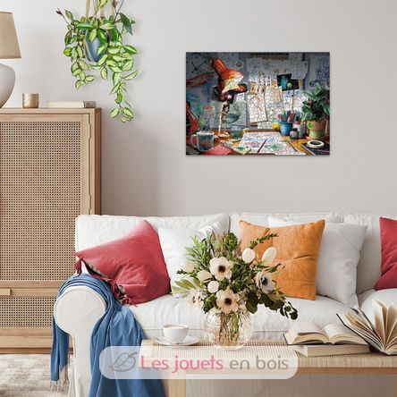 Puzzle Schreibtisch eines Pixar-Künstlers 1000 Teile RAV12000302 Ravensburger 5