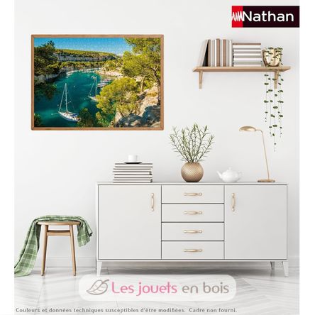 Puzzle Port-Miou-Bucht 1000 Teile NA12002011 Nathan 4