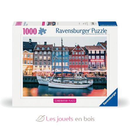 Puzzle Kopenhagen Dänemark 1000 Teile RAV12000111 Ravensburger 1