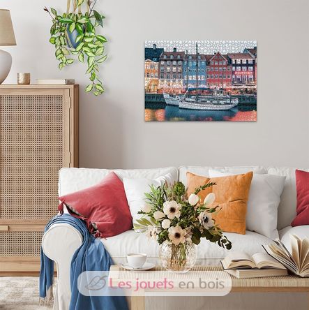 Puzzle Kopenhagen Dänemark 1000 Teile RAV12000111 Ravensburger 5