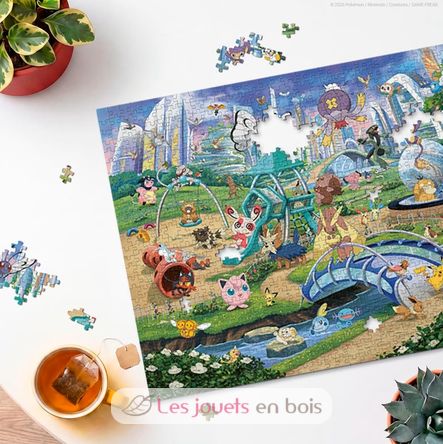 Puzzle Pokemon Evoli im Park 1000 Teile RAV12002033 Ravensburger 2