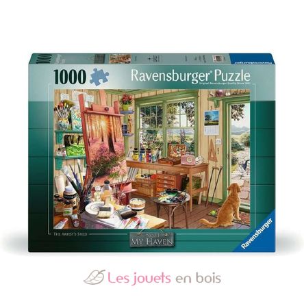 Puzzle Der Schuppen des Künstlers 1000 Teile RAV12001100 Ravensburger 1