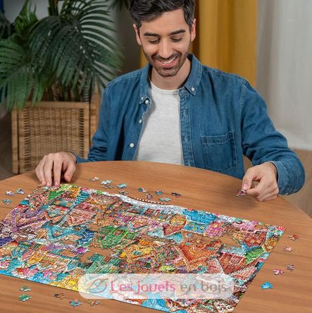 Puzzle Weihnachtsplätzchendorf 1000 Teile RAV12001267 Ravensburger 4