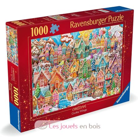 Puzzle Weihnachtsplätzchendorf 1000 Teile RAV12001267 Ravensburger 1