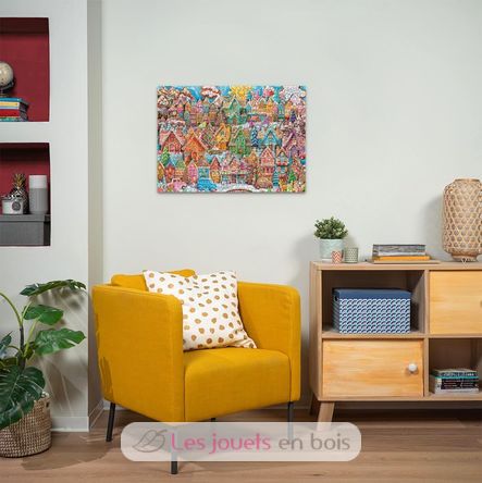 Puzzle Weihnachtsplätzchendorf 1000 Teile RAV12001267 Ravensburger 5