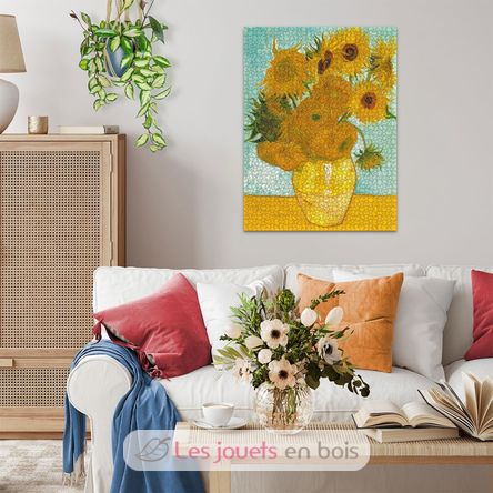 Puzzle Sonnenblumen von Van Gogh 1500 Teile RAV12000078 Ravensburger 5