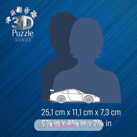 Porsche 911 GT3 Cup 3D-Puzzle, 108 Teile RAV12008039 Ravensburger 4