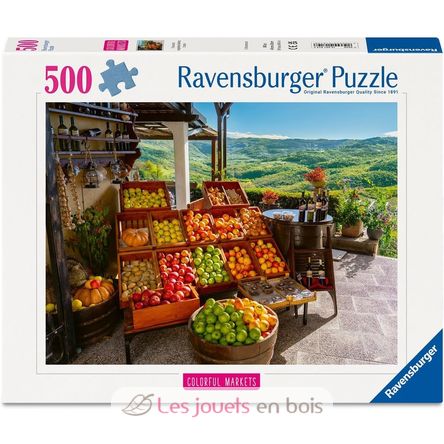 Puzzle Obst- und Gemüsemarkt in Kroatien 500 Teile RAV12001814 Ravensburger 1