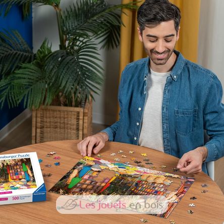 Puzzle Gewürzmarkt in Marokko 500 Teile RAV12001816 Ravensburger 4