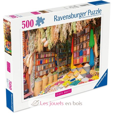 Puzzle Gewürzmarkt in Marokko 500 Teile RAV12001816 Ravensburger 6