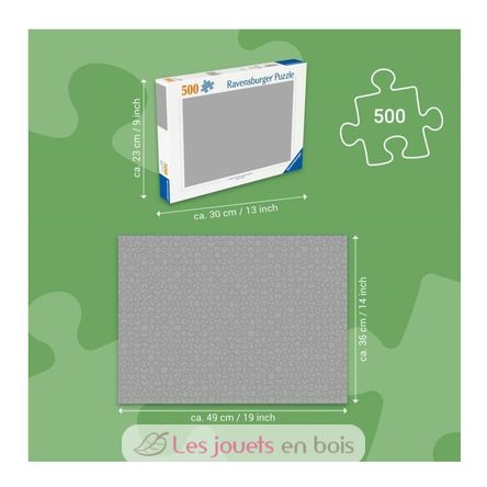 Puzzle Ein bezauberndes Weihnachtsfest 500 Teile RAV12000227 Ravensburger 3