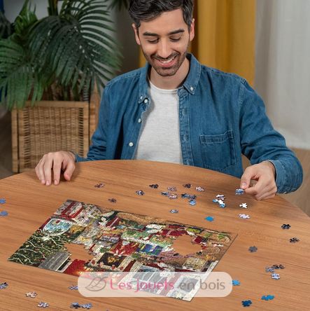 Puzzle Ein bezauberndes Weihnachtsfest 500 Teile RAV12000227 Ravensburger 4