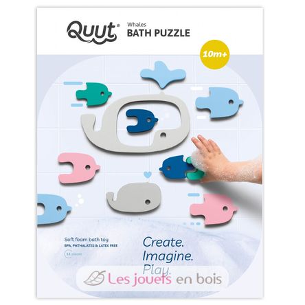 Badepuzzle - Wal QU-171027 Quut 1