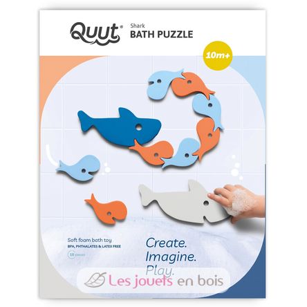 Badepuzzle - Hai QU-171041 Quut 1