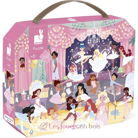 Puzzle Tänzern 100 Teile J02393 Janod 1