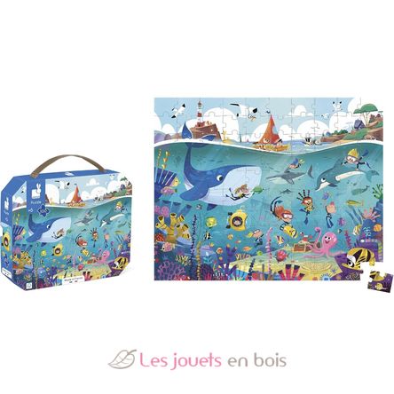 Puzzle Der Meeresboden 100 Teile J02394 Janod 3