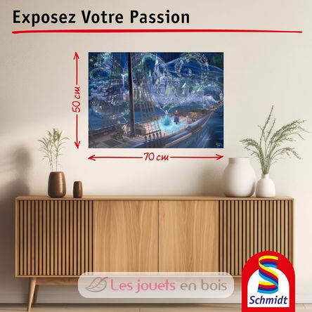 Puzzle Die Eiskönigin Liebe und Magie 1000 Teile S-58052 Schmidt Spiele 3