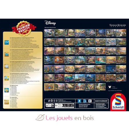 Puzzle Die Eiskönigin Liebe und Magie 1000 Teile S-58052 Schmidt Spiele 4