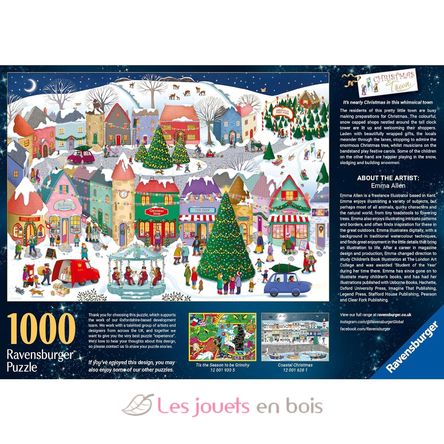 Puzzle Weihnachtsstadt 1000 Teile RAV12001758 Ravensburger 4