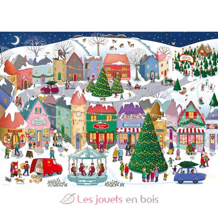 Puzzle Weihnachtsstadt 1000 Teile RAV12001758 Ravensburger 2