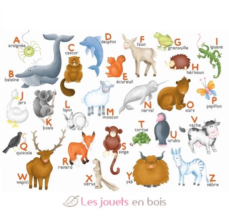 Tieralphabet von Hannah Weeks K306-12 Puzzle Michele Wilson 3