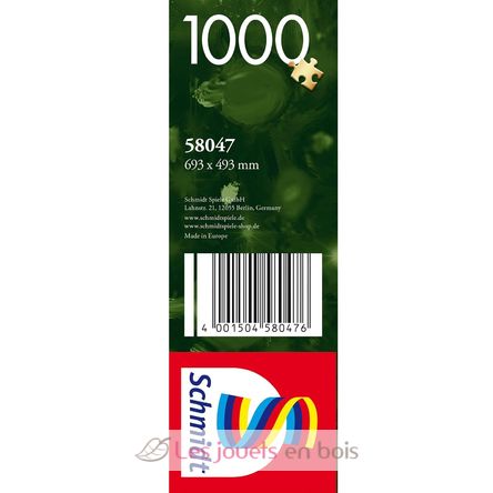 Puzzle Mickey schmückt den Weihnachtsbaum 1000 Teile S-58047 Schmidt Spiele 3