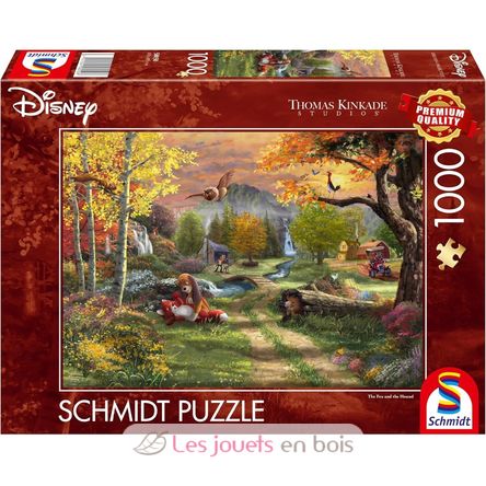 Puzzle Cap und Capper 1000 Teile S-58050 Schmidt Spiele 1