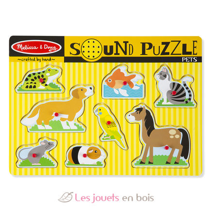 Tönendes Puzzle Haustiere MD10730 Melissa & Doug 1