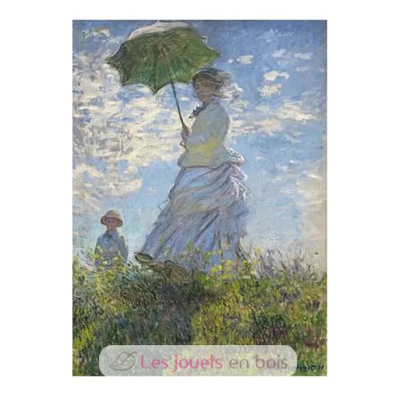 Puzzle Frau mit Sonnenschirm Claude Monet 1000 Teile RAV12002026 Ravensburger 2