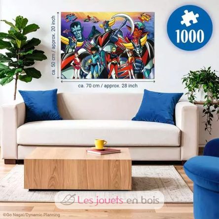 Puzzle Die Welt von Goldorak 1000 Teile RAV-12002053 Ravensburger 3