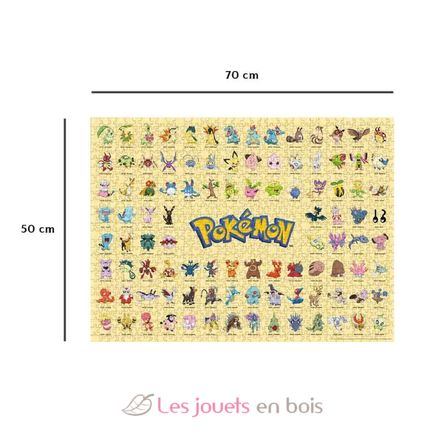 Puzzle Pokemon Pokedex 1000 Teile NA12002046 Nathan 3
