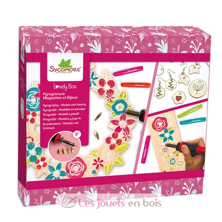 Brandmalerei Modelle und Schmuck SYCRE5201 Sycomore 1