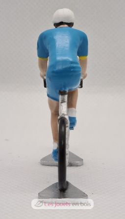 Radfahrer Figur R Blaues Trikot FR-R14 Fonderie Roger 2