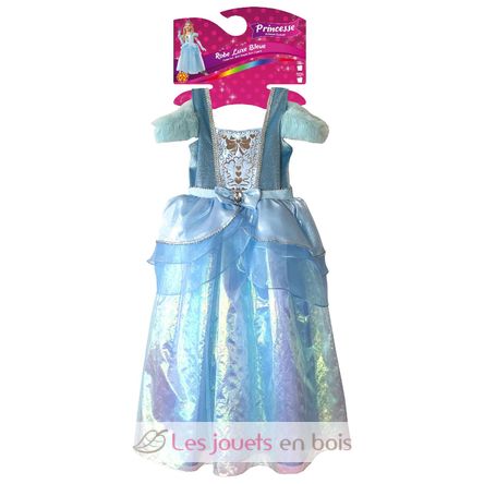 Blaue Prinzessin Kinderkostüm, 5-6 Jahre R703239OH-T56 Rubies 2