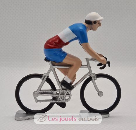 Radfahrer Figur R Trikot des französischen Meisters FR-R9 Fonderie Roger 1