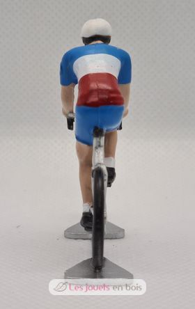 Radfahrer Figur R Trikot des französischen Meisters FR-R9 Fonderie Roger 2