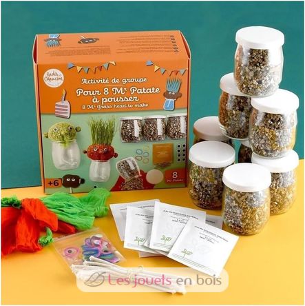 DIY Box - Ich lasse Mr. Gras Haare wachsen RC-143193 Radis et Capucine 5