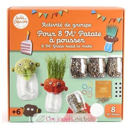 DIY Box - Ich lasse Mr. Gras Haare wachsen RC-143193 Radis et Capucine 1