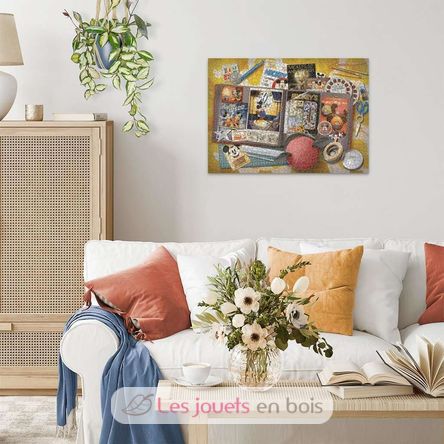 Puzzle Mickeys Geburtstag the 70's 1000 Teile RAV-17586 Ravensburger 4