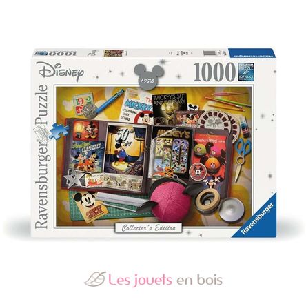 Puzzle Mickeys Geburtstag the 70's 1000 Teile RAV-17586 Ravensburger 1