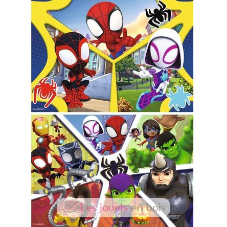 Puzzle Spidey 2x24pcs RAV-05729 Ravensburger 4
