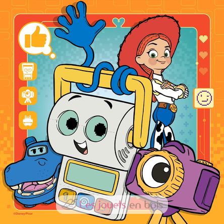 Puzzle Toy Story 5 Auf einer Mission 3x49 pcs RAV12004284 Ravensburger 4