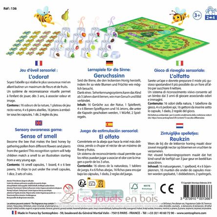 Lernspiele für die Sinne - Geruchssinn SS-136 Sentosphère 4
