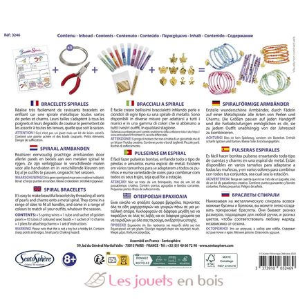DIY Spiralförmige armbänder SS-3246 Sentosphère 4